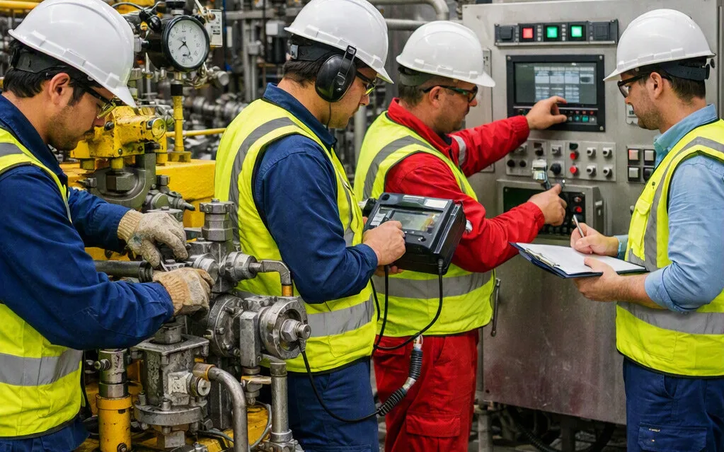 Comisionamiento y arranque de plantas industriales 3VTA, validación de equipos y puesta en marcha segura en proyectos energéticos