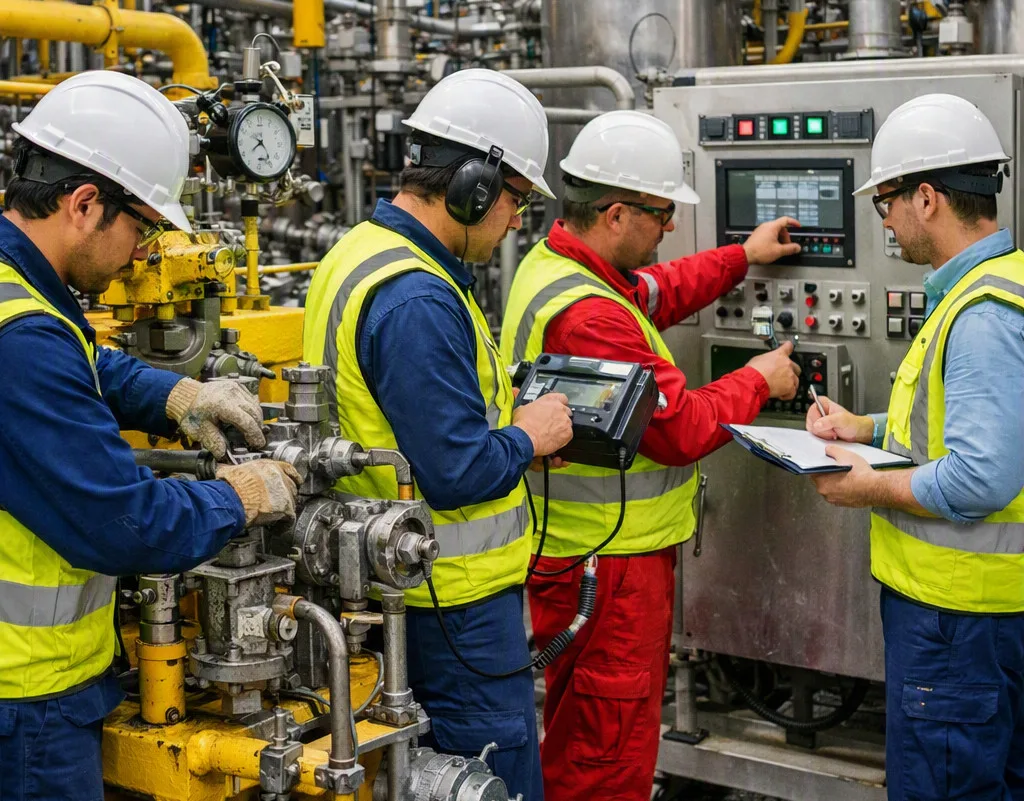 Comisionamiento y arranque de plantas industriales 3VTA, validación de equipos y puesta en marcha segura en proyectos energéticos